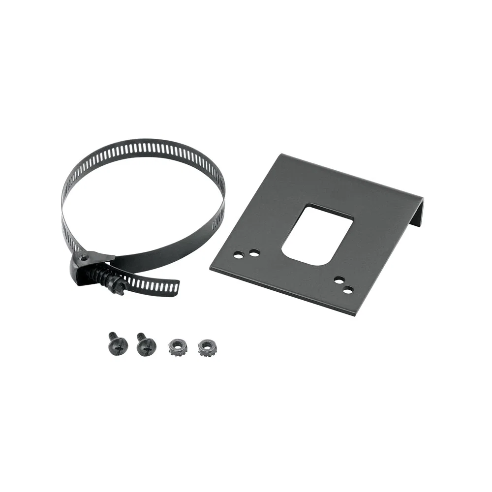 118140 – TOW READY Trailer Wiring Connector Mounting Bracket, For Use With Flat Pin Connectors Straight Powder Coated...